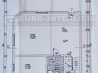 Samobor prodaja kuca - Vrhovcak tlocrt kuce 2 kat