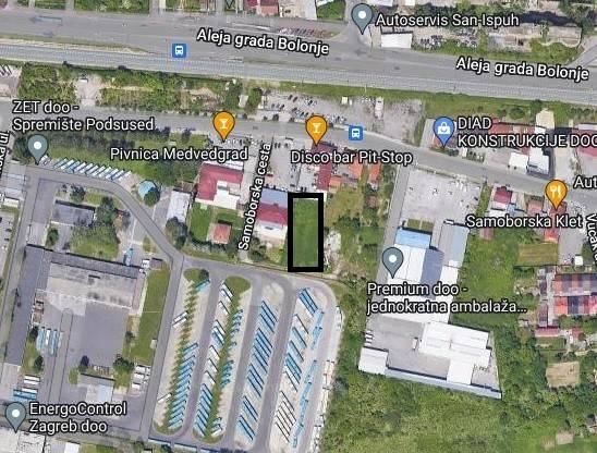 Lijepo gradjevinsko zemljise kod ZET-ovih garaza u Jankomiru.