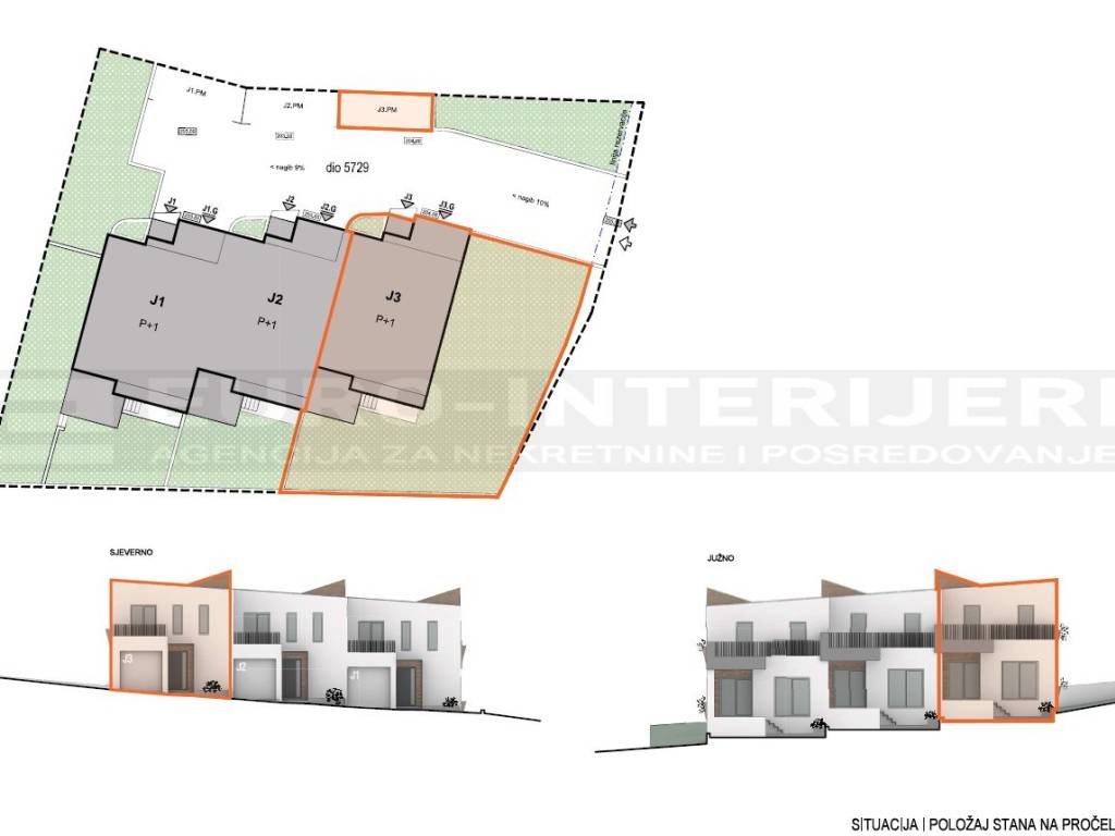 PRODAJA STANOVA ZAGREB - PERJAVICA - NOVOGRADNJA POLOZAJ U ZGRADI J3