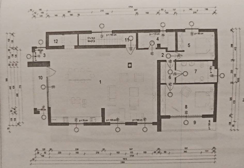 PRODAJA STANOVA ZAGREB - STENJEVEC EKSKLUZIVAN PENTHOUSE TLOCRT STANA