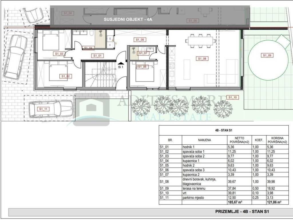 Stan u novogradnji, Prodaja, Šibenik - Okolica, Žaborić
