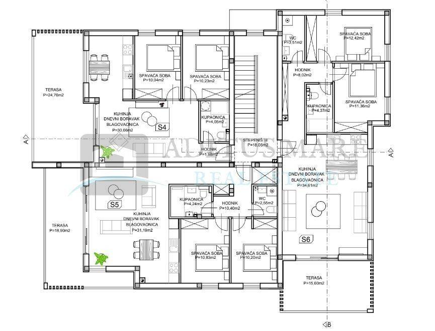 Stan u novogradnji, Prodaja, Vodice, Srima