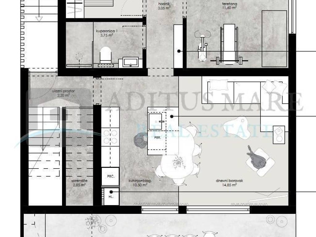 Kuća na moru, Prodaja, Marina, Sevid