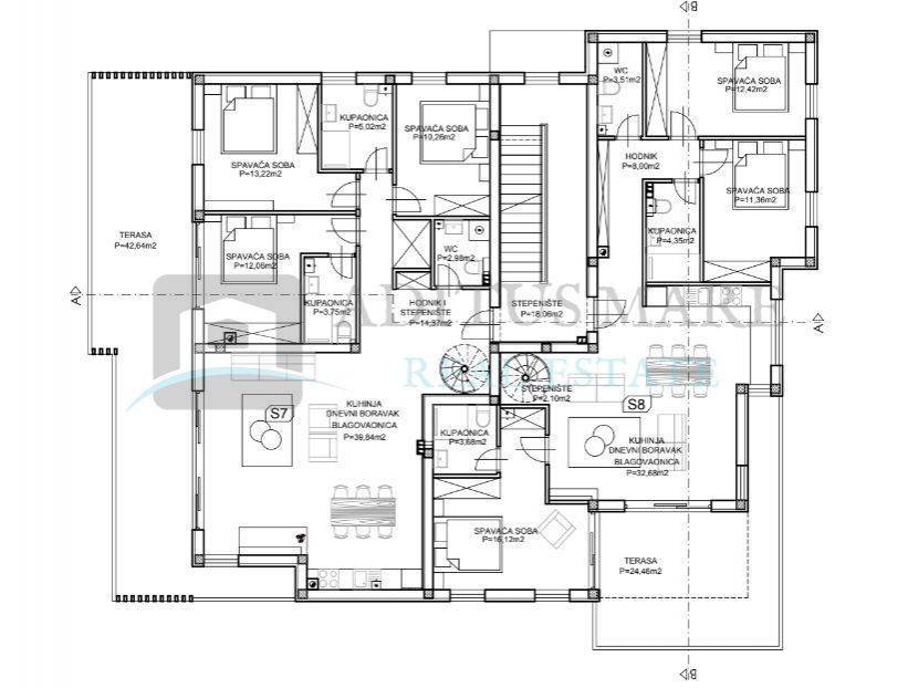 Stan u novogradnji, Prodaja, Vodice, Srima