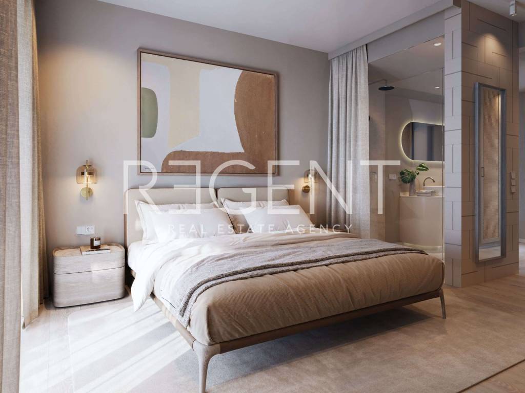 Residences Aurora - Type B - master bedroom - beige