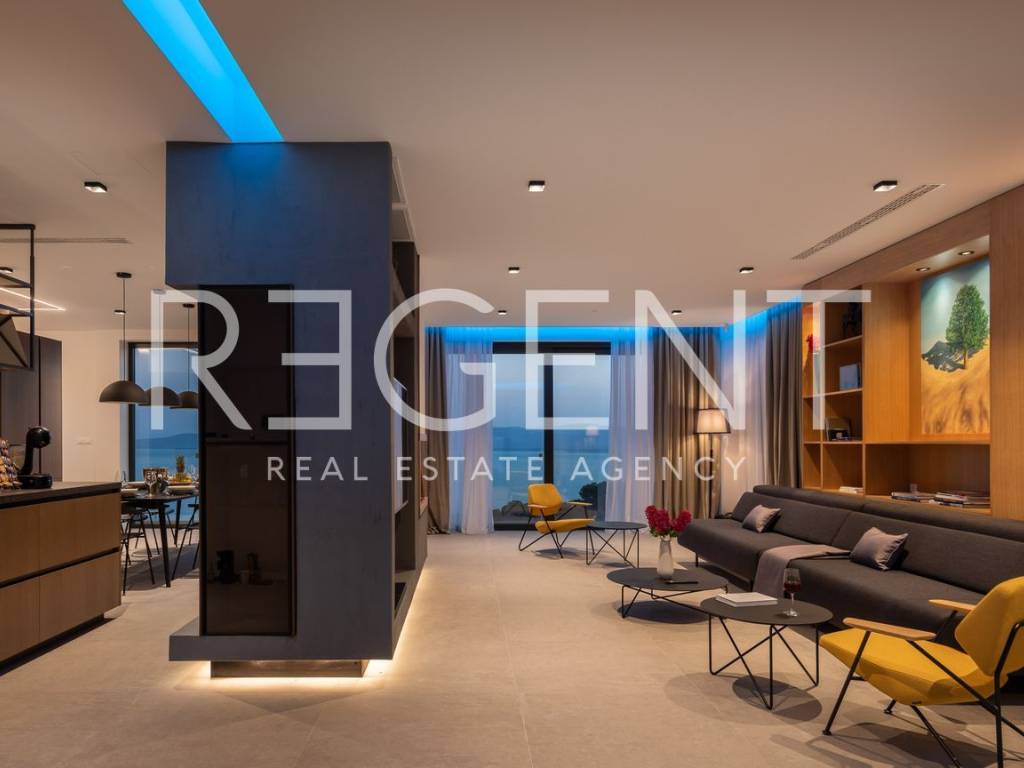 Villa Bura, dnevni boravak i kuhinja 10