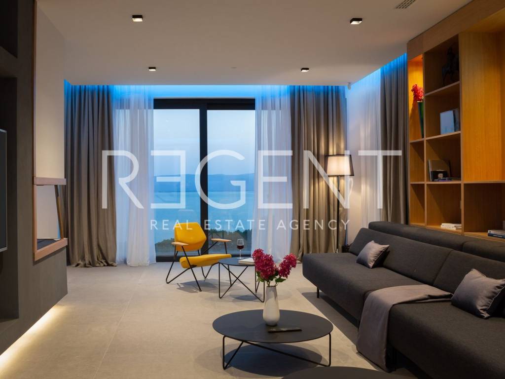 Villa Bura, dnevni boravak i kuhinja 8