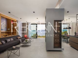 Villa Maestral, dnevni boravak i kuhinja 3