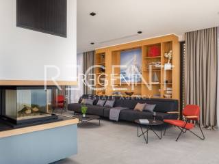 Villa Maestral, dnevni boravak i kuhinja 2