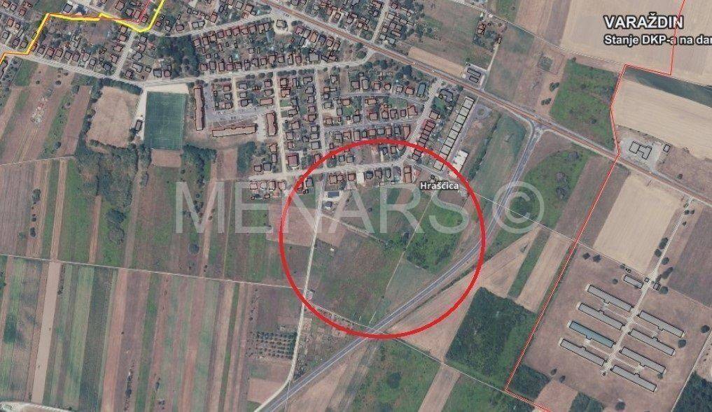 Građevinsko zemljište, Prodaja, Varaždin - Okolica, Hrašćica
