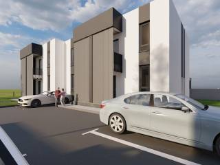 Render projekta Rugvica - kuće u nizu