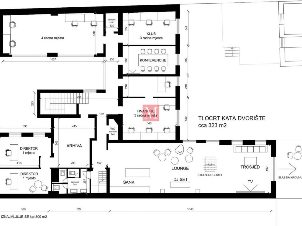 Poslovna zgrada, Najam, Zagreb, Donji Grad