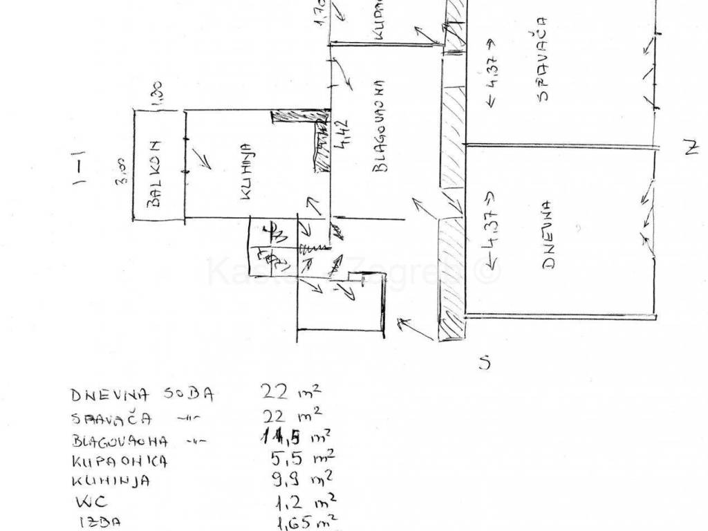Stan u zgradi, Prodaja, Zagreb, Donji Grad