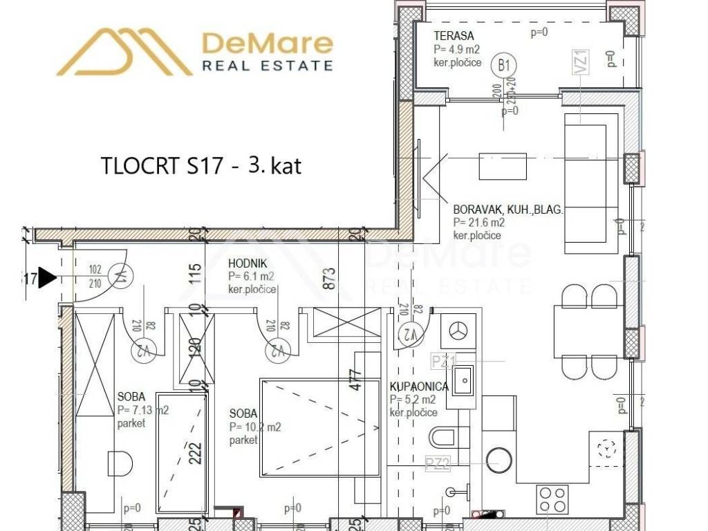 Stan u novogradnji, Prodaja, Zadar, Zadar