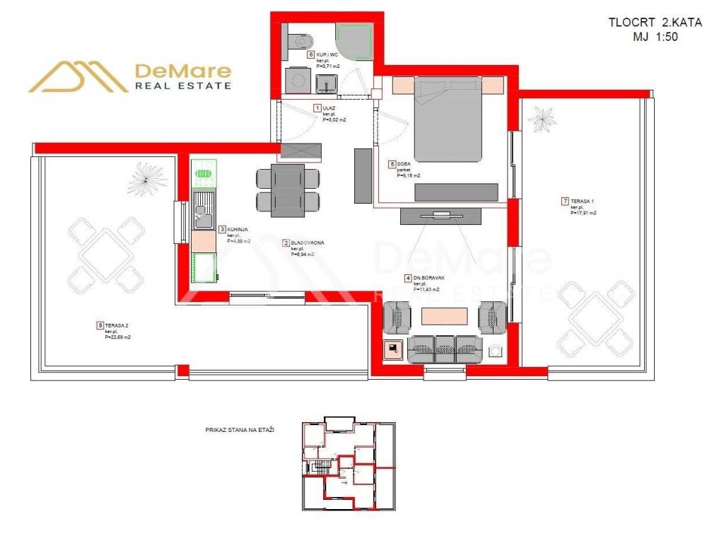 Stan u novogradnji, Prodaja, Zadar, Zadar