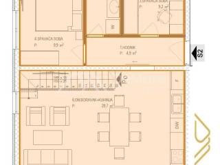 Luksuzni apartman, Prodaja, Sukosan, Sukosan