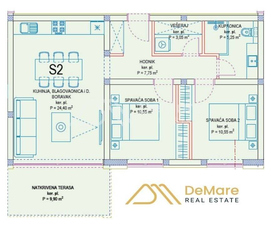 Apartman na moru, Prodaja, Privlaka, Privlaka