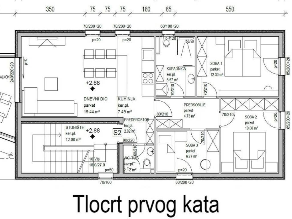 Stan u novogradnji, Prodaja, Podstrana, Podstrana