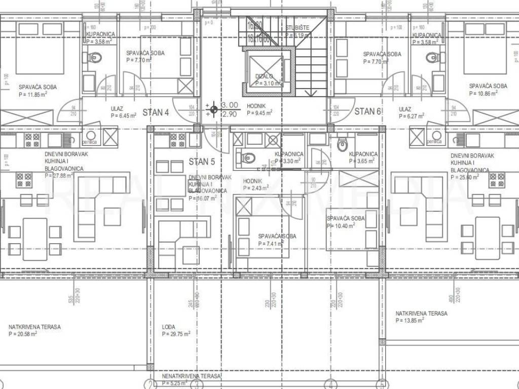 Luksuzni apartman, Prodaja, Nin, Zaton