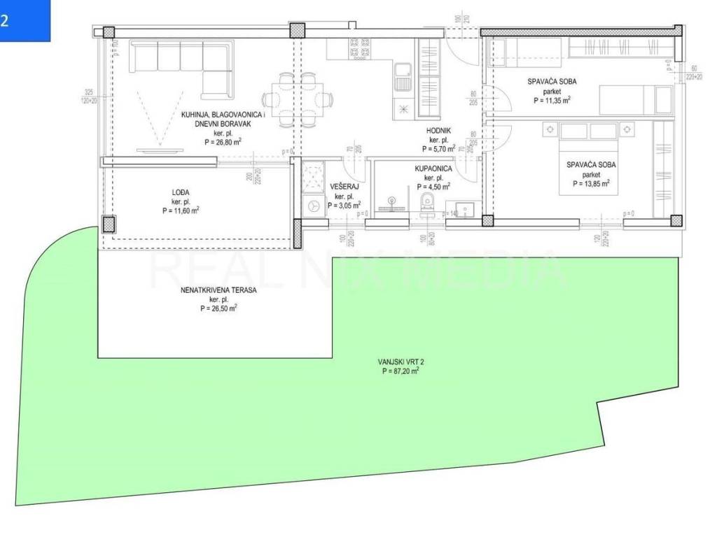 Stan u novogradnji, Prodaja, Zadar, Zadar