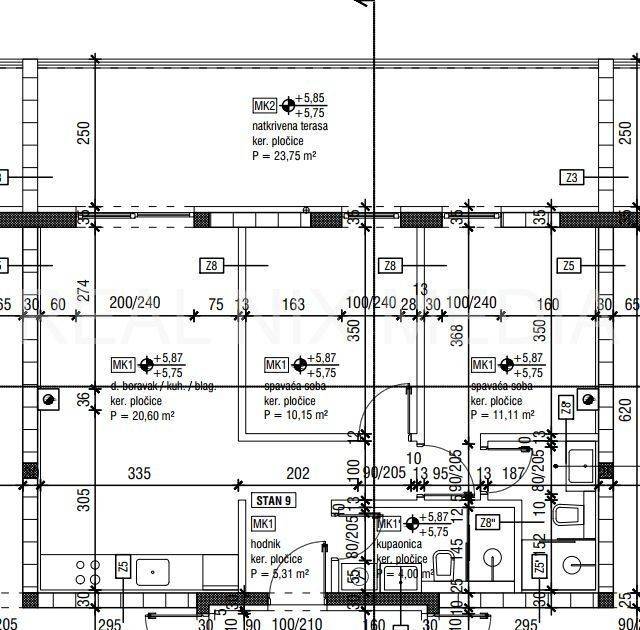 Apartman na moru, Prodaja, Nin, Nin