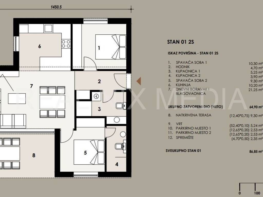 Stan u novogradnji, Prodaja, Zadar, Zadar