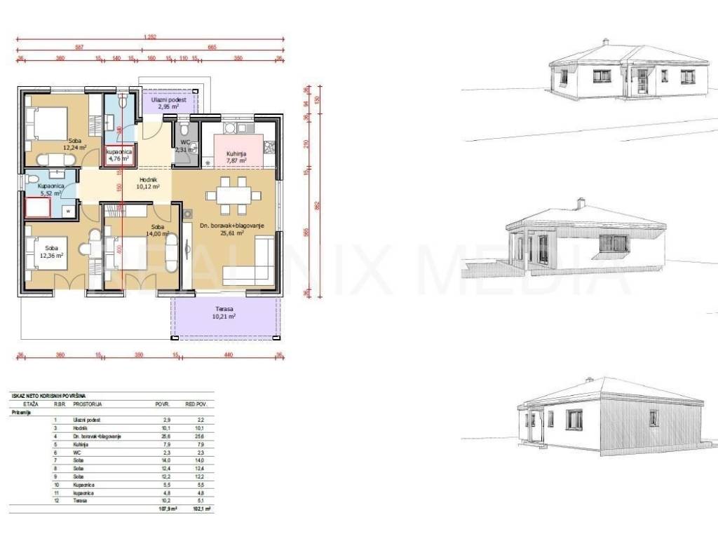 Samostojeća kuća, Prodaja, Nin, Ninski Stanovi