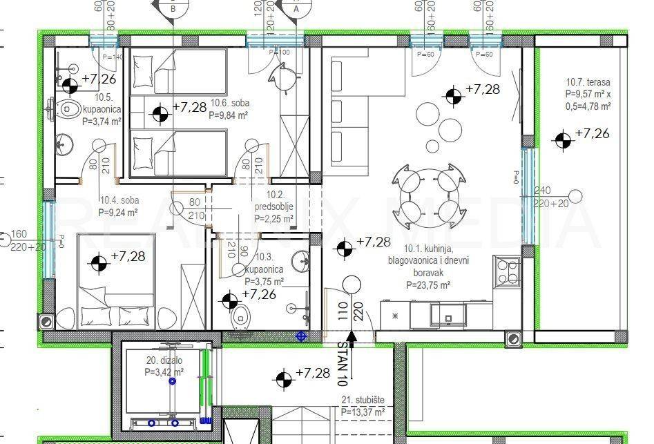 Stan u novogradnji, Prodaja, Zadar, Zadar