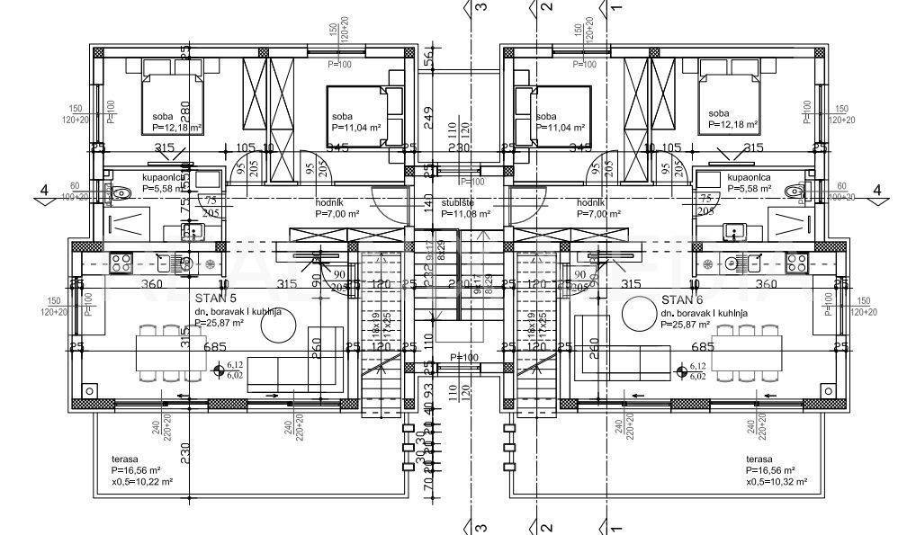 Stan u novogradnji, Prodaja, Sukošan, Sukošan