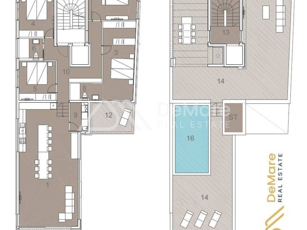 Luksuzni apartman, Prodaja, Zadar - Okolica, Kozino