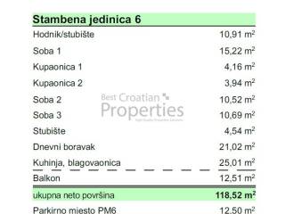 Stan u novogradnji, Prodaja, Povljana, Povljana