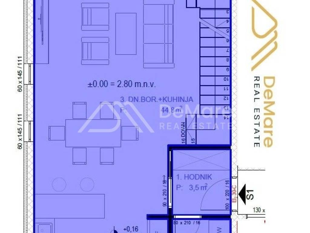 Luksuzni apartman, Prodaja, Sukosan, Sukosan
