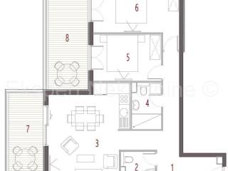 Flat in a new building, Sale, Seget, Seget Donji