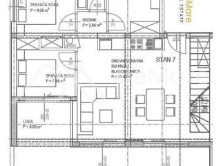 Flat in an urban villa, Sale, Nin, Zaton
