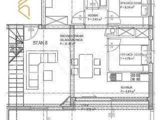 Luxury apartment, Sale, Nin, Zaton