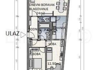 Flat in a building, Rent, Zagreb, Donji Grad