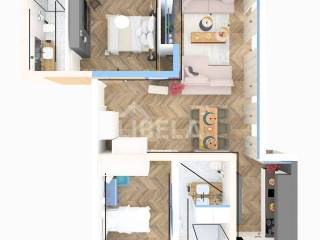 Flat in an urban villa, Sale, Zagreb, Maksimir