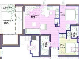 Flat in a building, Sale, Kolan, Mandre