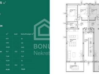 Flat in a new building, Sale, Privlaka, Privlaka