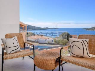 Sea view from balcony