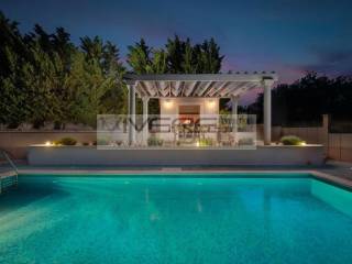 Pool at night