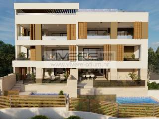 Modern building with 7 apartments