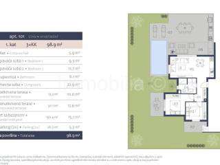 Flat in a new building, Sale, Medulin, Premantura