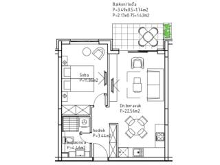 Flat in a building, Sale, Makarska, Makarska