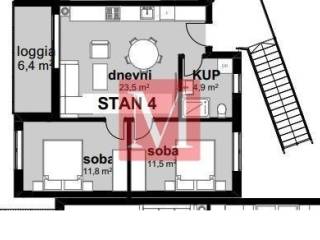 Flat in a new building, Sale, Tar-Vabriga, Tar