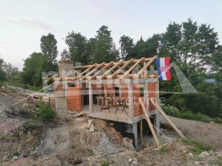 House under construction, Sale, Josipdol, Modruš