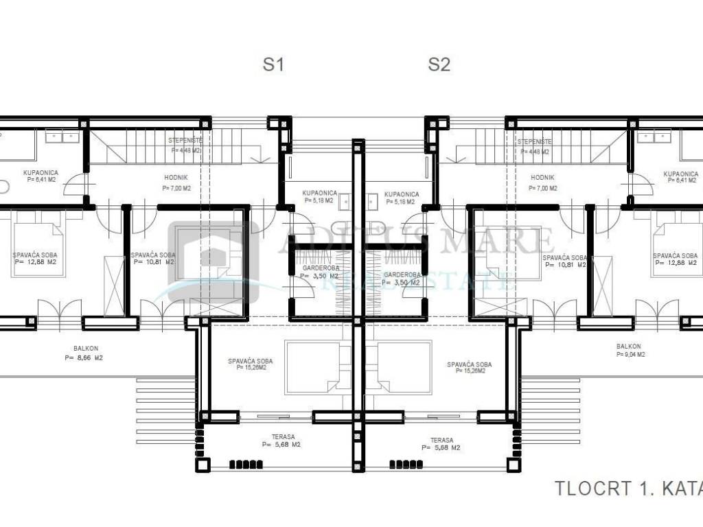 Semi-detached house, Sale, Vodice, Srima