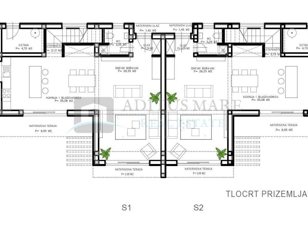 Semi-detached house, Sale, Vodice, Srima