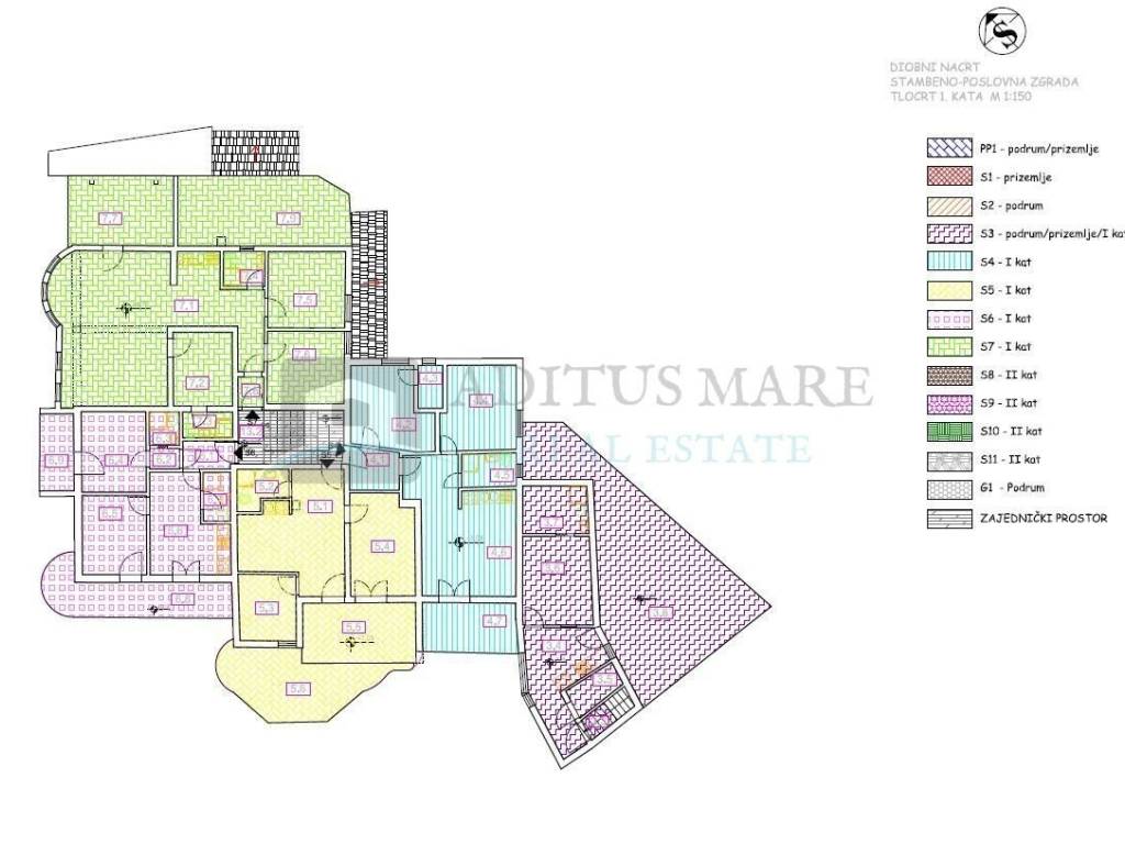 Flat in a building, Sale, Vodice, Srima