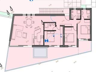 Apartment by the sea, Sale, Okrug, Okrug Gornji